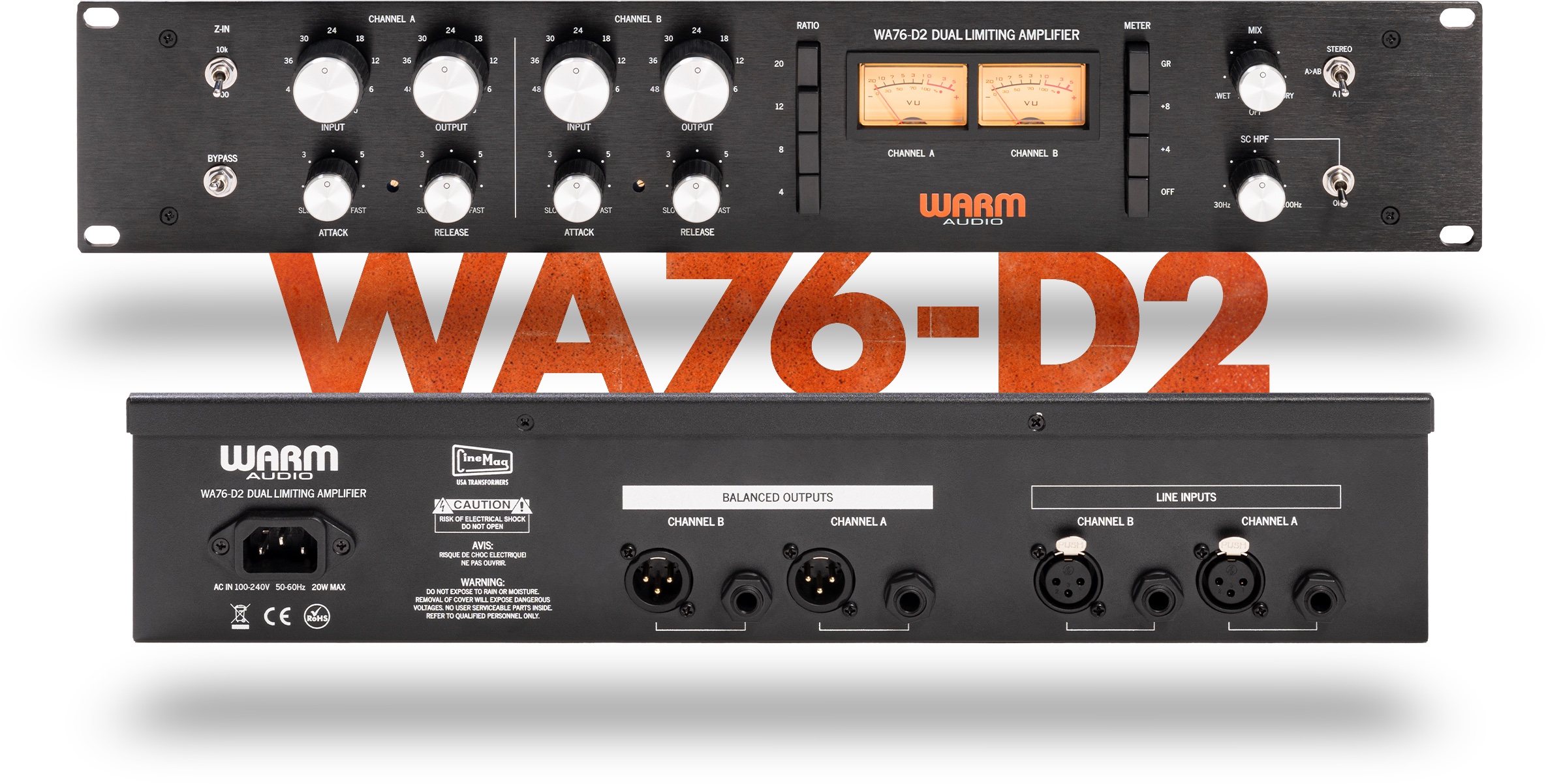 Warm Audio WA76: nueva familia de compresores con espíritu 1176